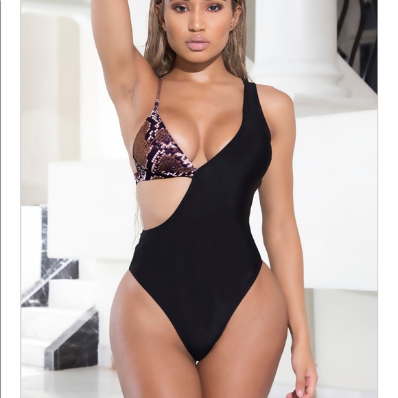 Matte Collection Other - One Piece Swimsuit - Snake Print